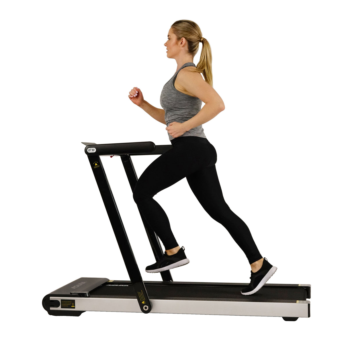 Sunny Health Fitness Space Saving Commercial Treadmill Slim