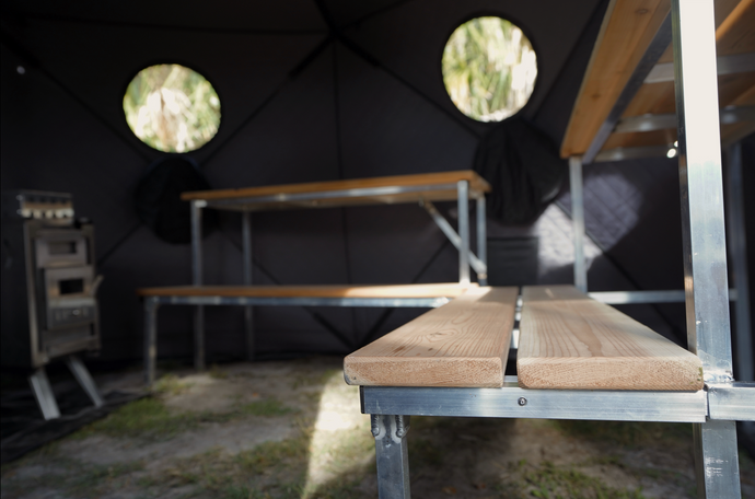 Portable Sauna Bench
