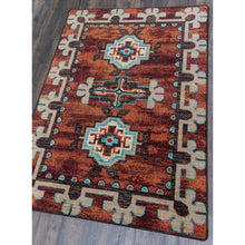 Load image into Gallery viewer, American Dakota Southwest Badlands Rug - Rust