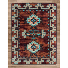 Load image into Gallery viewer, American Dakota Southwest Badlands Rug - Rust