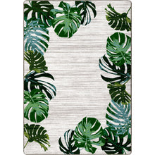 Load image into Gallery viewer, American Dakota Coastal Falling Leaves Rug - Sage